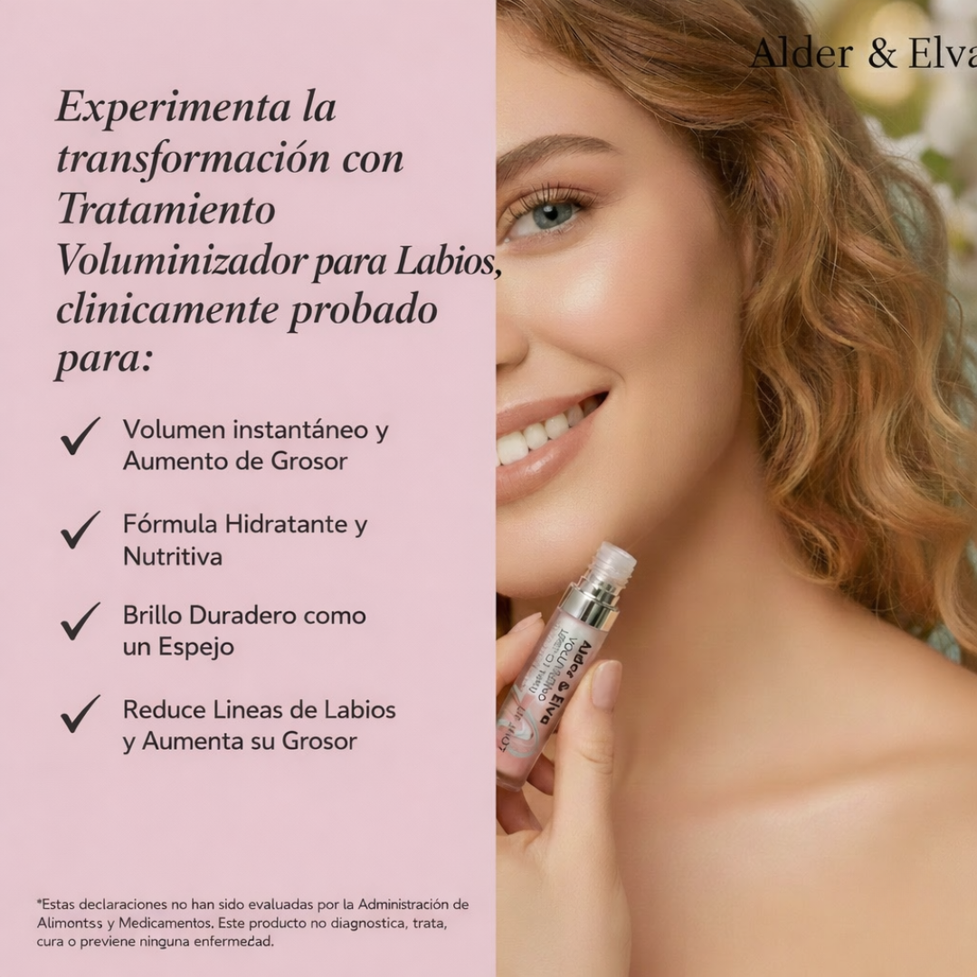 Inyección instantánea para aumentar el volumen de los labios