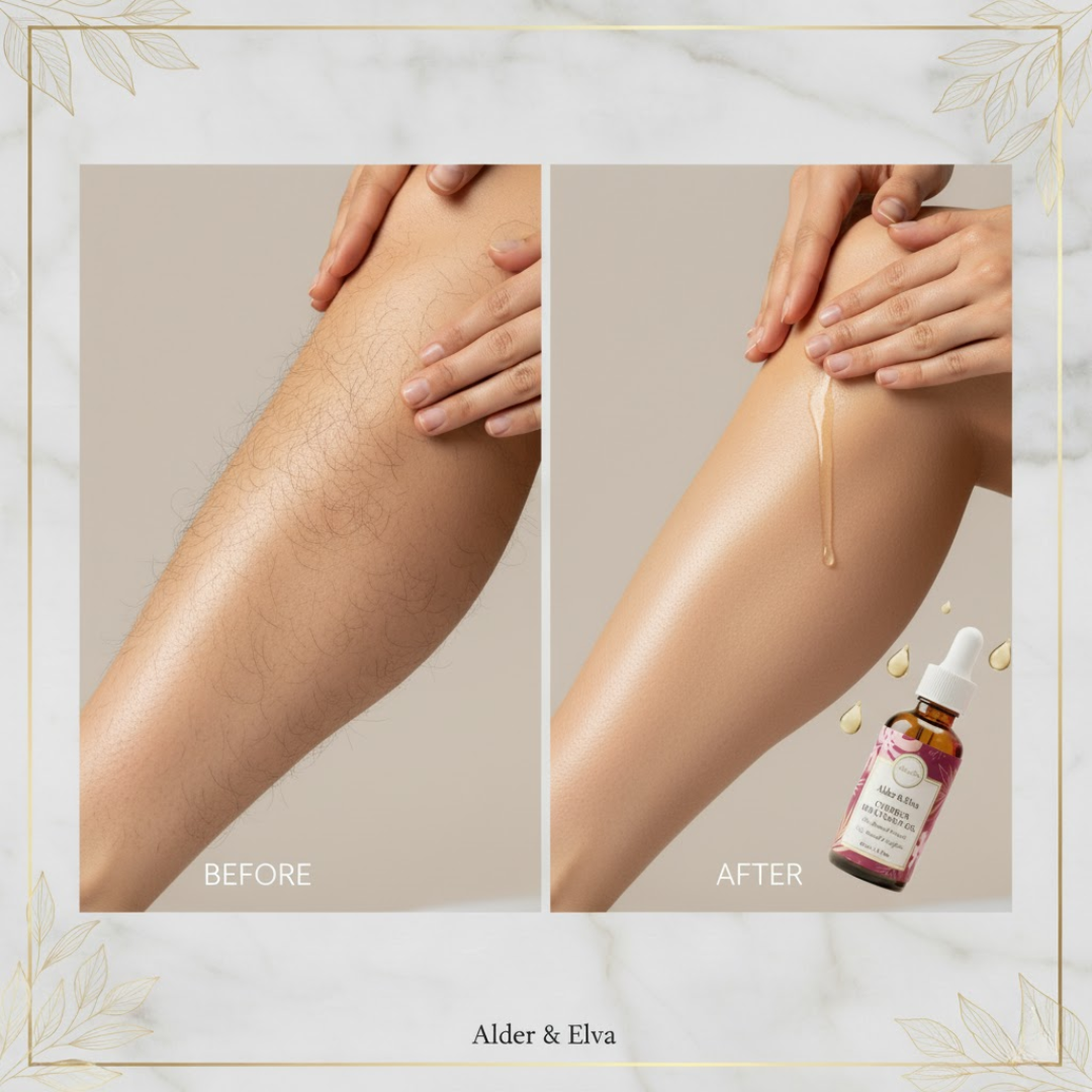 Alder & Elva Cyperus Hair Reduction Oil