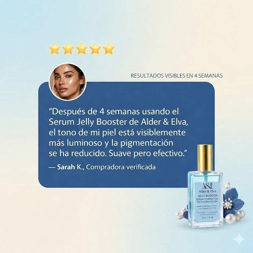 Alder & Elva Jelly Booster Sérum corrector de pigmentación